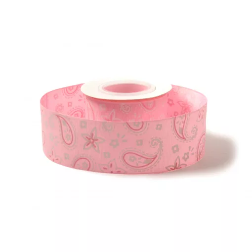 Hippi mintás ripsz szalag / 4cm x 10y  02#
