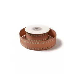 Mintás ripsz szalag / 2,5cm x 10y  01#