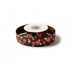Mintás ripsz szalag / 2,5cm x 10y   50# Mintás ripsz szalag / 2,5cm x 10y   50#