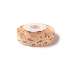 Mintás ripsz szalag / 2,5cm x 10y   51#
