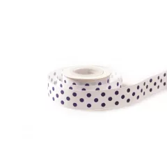Pöttyös ripsz szalag / 2,5cm x 20y   01#