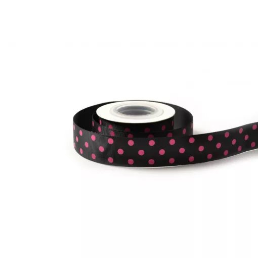 Pöttyös ripsz szalag / 2,5cm x 20y   07#