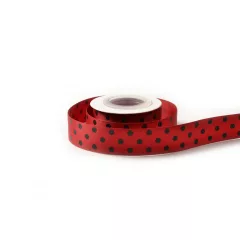 Pöttyös ripsz szalag / 2,5cm x 20y  08#