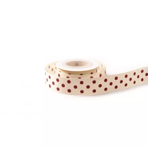 Pöttyös ripsz szalag / 2,5cm x 20y   11#