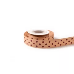Pöttyös ripsz szalag / 2,5cm x 20y   12#