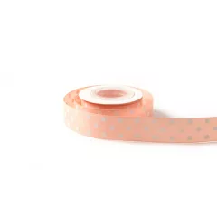 Pöttyös ripsz szalag / 2,5cm x 20y   18#
