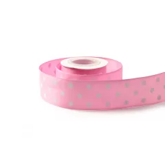 Pöttyös ripsz szalag / 4cm x 20y  04#