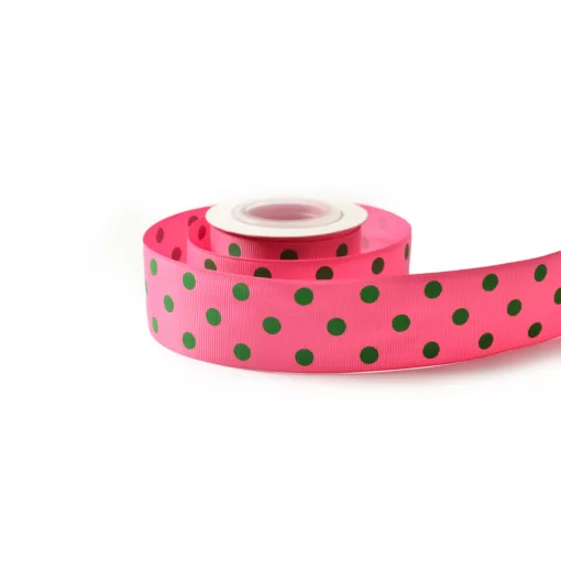 Pöttyös ripsz szalag / 4cm x 20y  06/2#