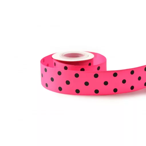 Pöttyös ripsz szalag / 4cm x 20y  06#