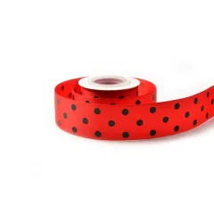 Pöttyös ripsz szalag / 4cm x 20y  09#
