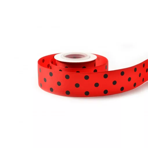 Pöttyös ripsz szalag / 4cm x 20y  09#