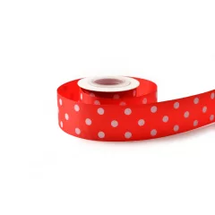 Pöttyös ripsz szalag / 4cm x 20y  10#