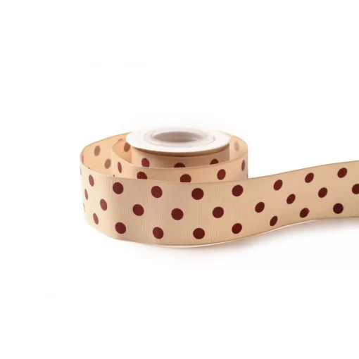 Pöttyös ripsz szalag / 4cm x 20y  11#