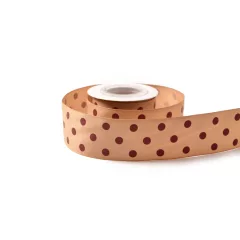 Pöttyös ripsz szalag / 4cm x 20y   12#
