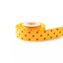 Pöttyös ripsz szalag / 4cm x 20y   14#