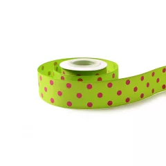 Pöttyös ripsz szalag / 4cm x 20y  16#