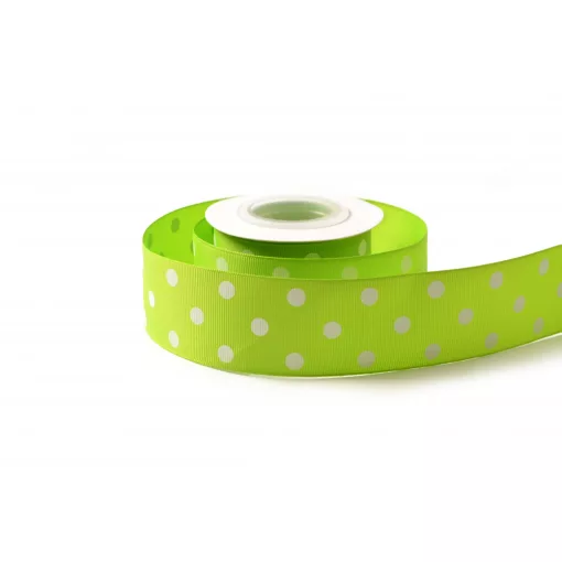 Pöttyös ripsz szalag / 4cm x 20y   17#