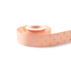 Pöttyös ripsz szalag / 4cm x 20y   18#