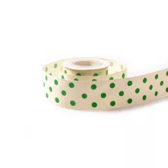 Pöttyös ripsz szalag / 4cm x 20y   21#