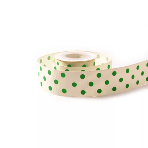 Pöttyös ripsz szalag / 4cm x 20y   21#