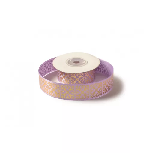 Barokk mintás szatén szalag / 2,5cm x 10y   02#