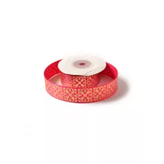 Barokk mintás szatén szalag / 2,5cm x 10y   04#