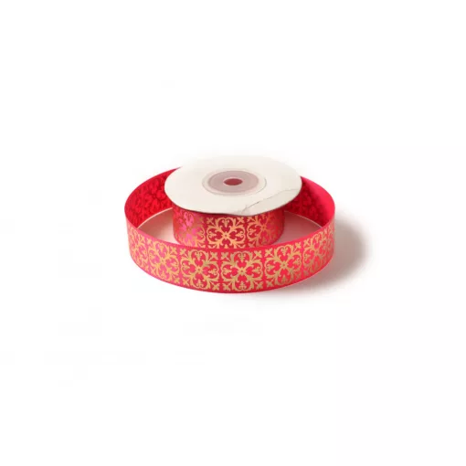 Barokk mintás szatén szalag / 2,5cm x 10y   04#