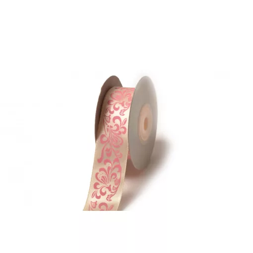 Inda mintás szatén szalag / 2,5cm x 10y   03#