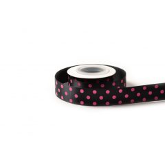 Pöttyös szatén szalag / 2,5cm x 10y   05# Pöttyös szatén szalag / 2,5cm x 10y   05#