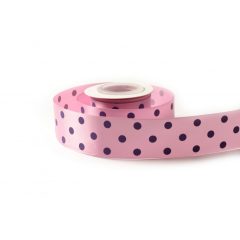 Pöttyös szatén szalag / 4cm x 10y   09#