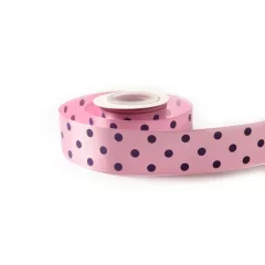 Pöttyös szatén szalag / 4cm x 10y   09#