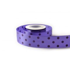 Pöttyös szatén szalag / 4cm x 10y   10#
