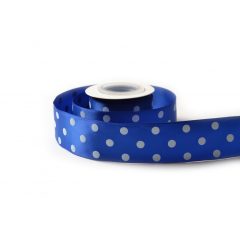 Pöttyös szatén szalag / 4cm x 10y   11#