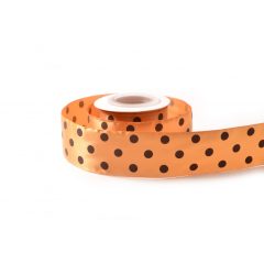 Pöttyös szatén szalag / 4cm x 10y   16#