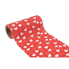 Szív mintás tekercs 12cm x 4.5m