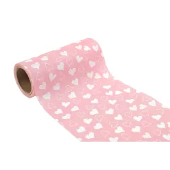Szív mintás tekercs 12cm x 4.5m