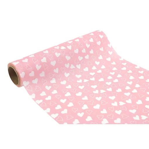 Szív mintás tekercs 23cm x 4.5m