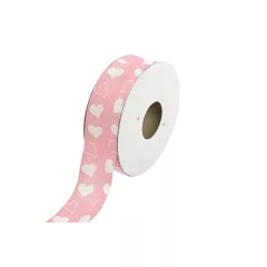 Szív mintás szalag 2.5cm x 9.1m
