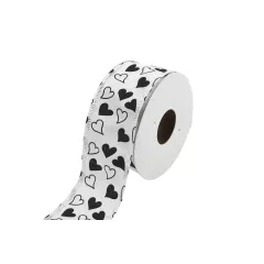 Szív mintás szalag 4cm x 9.1m