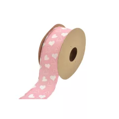 Szív mintás szalag 4cm x 9.1m