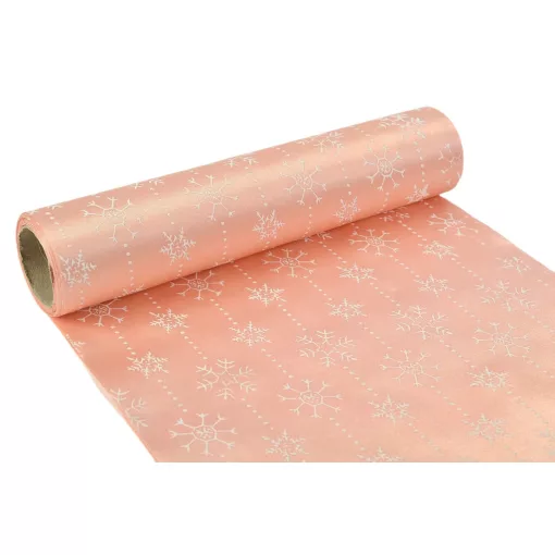 Karácsonyi szatén tekercs 23cm x 5m