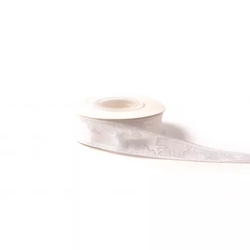 Inda mintás taft szalag (drótos szélű) / 2,5cm x 10y   01#
