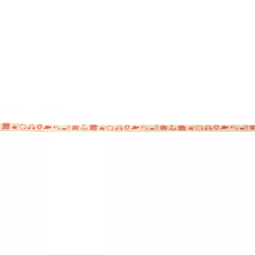 Vászon szalag / 1cm x 25y  01#