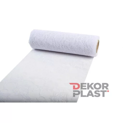 Rózsás csipke tekercs / 22cm x 10y  01#