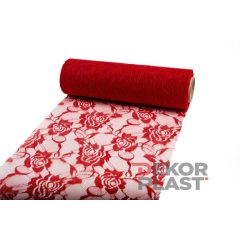 Rózsás csipke tekercs / 22cm x 10y  11# Rózsás csipke tekercs / 22cm x 10y  11#