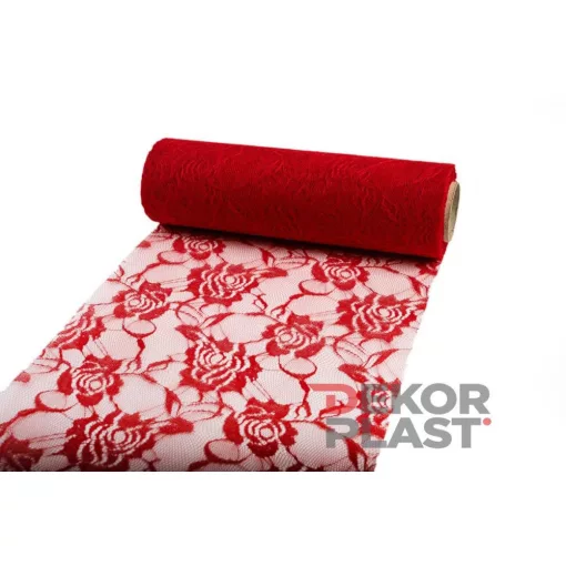 Rózsás csipke tekercs / 22cm x 10y  11#
