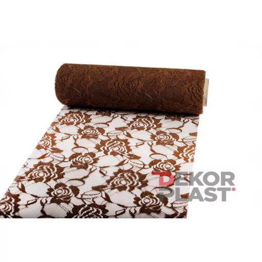 Rózsás csipke tekercs / 22cm x 10y  13#