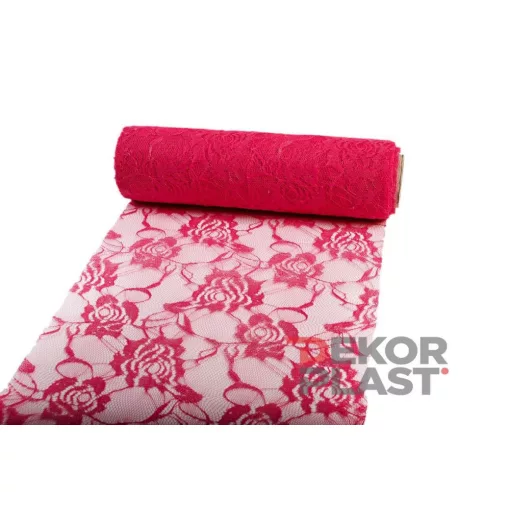 Rózsás csipke tekercs / 22cm x 10y  06#