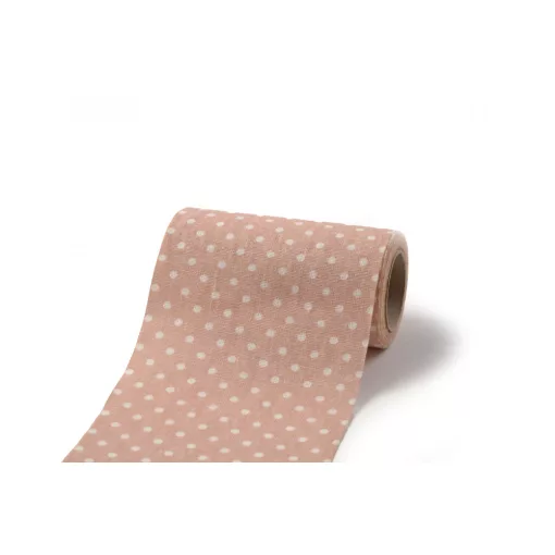 Textil tekercs mintás / 12cm x 5y
