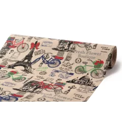 Textil tekercs mintás / 36cm x 5y